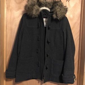 Heavy lined winter coat